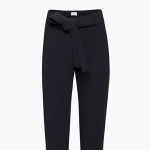 Aritzia Wilfred Black Tie-Waist Pants